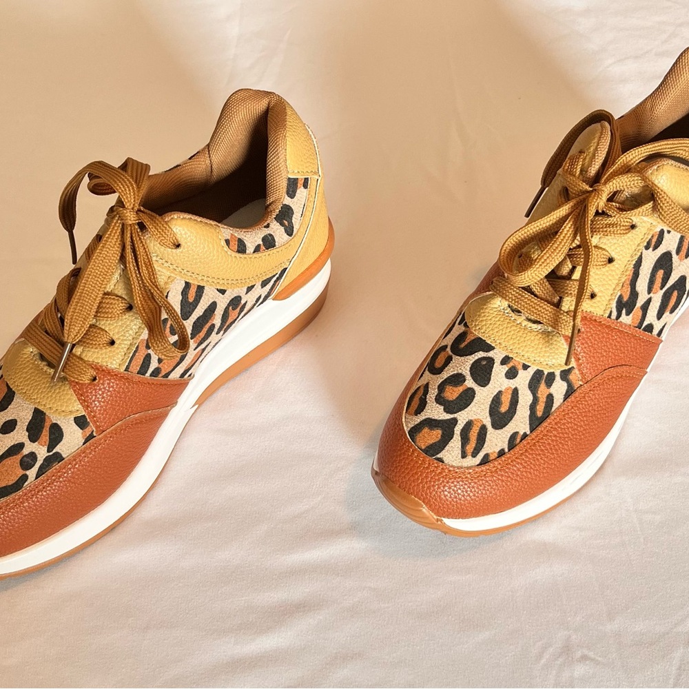 Leopard Print Women's Sneakers